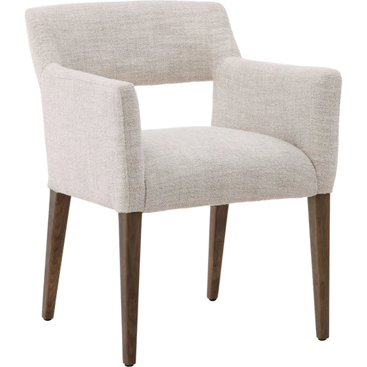 Reuben Upholstered Dining Arm Chair by Arch & Plane. Made from unique in a modern style.