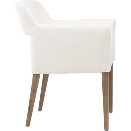 Chloe Upholstered Dining Arm Chair by Arch & Plane. Made from unique in a modern style.
