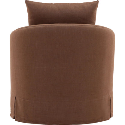 Kendall Linen Slip Cover Accent Chair by Arch & Plane. Made from unique in a modern style.