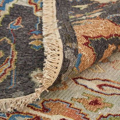 Leylan Transitional Ikat Rug - 0563F by Feizy. Made from unique in a unique style.
