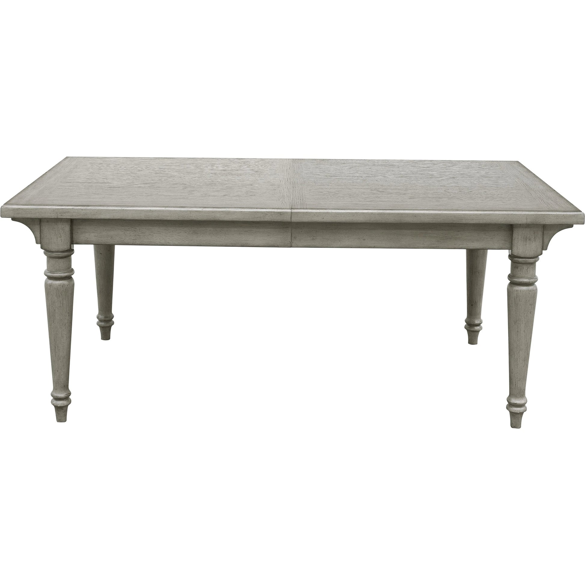 Madison Ridge Table by Pulaski Furniture in bluff grey. Made from asian hardwood, oak veneers in a modern style.