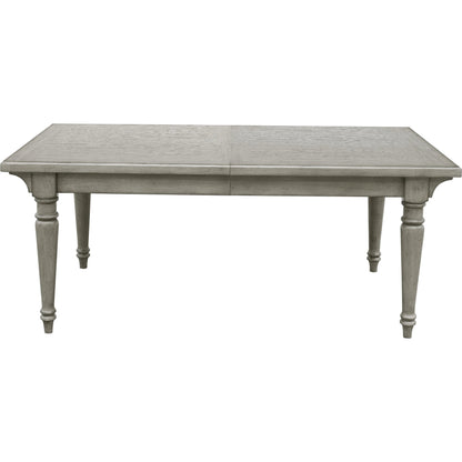 Madison Ridge Table by Pulaski Furniture in bluff grey. Made from asian hardwood, oak veneers in a modern style.