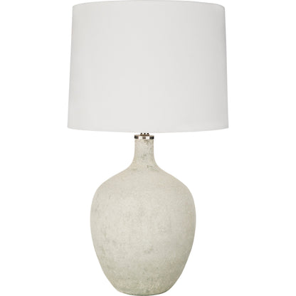 Dupree - 22426 by Surya in white, translucent, metallic nickel and white. Made from linen, cotton, glass, metal in a modern style.