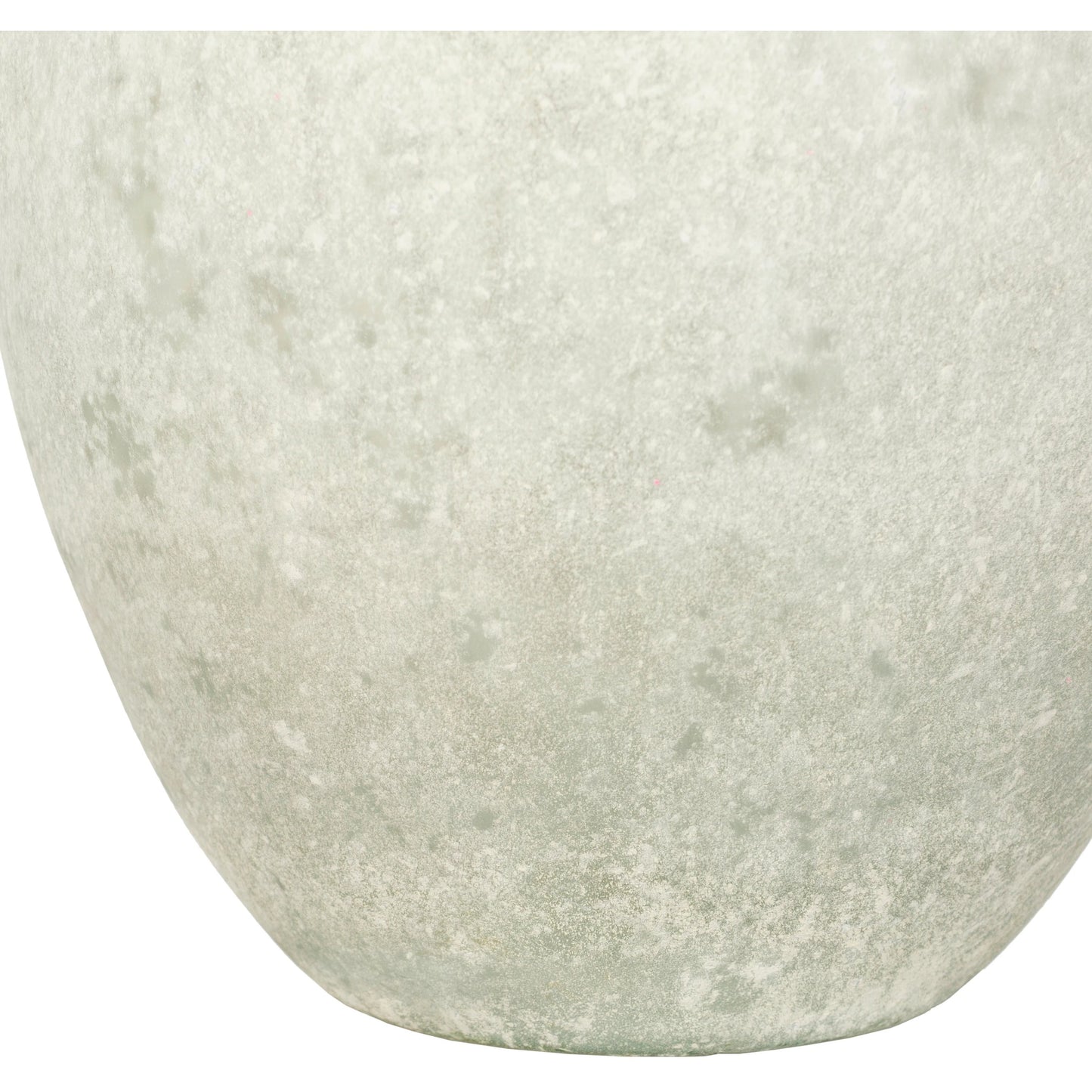 002 S-347432 | Closeup | Dupree - 22426 by Surya in white, translucent, metallic nickel and white. Made from linen, cotton, glass, metal in a modern style.