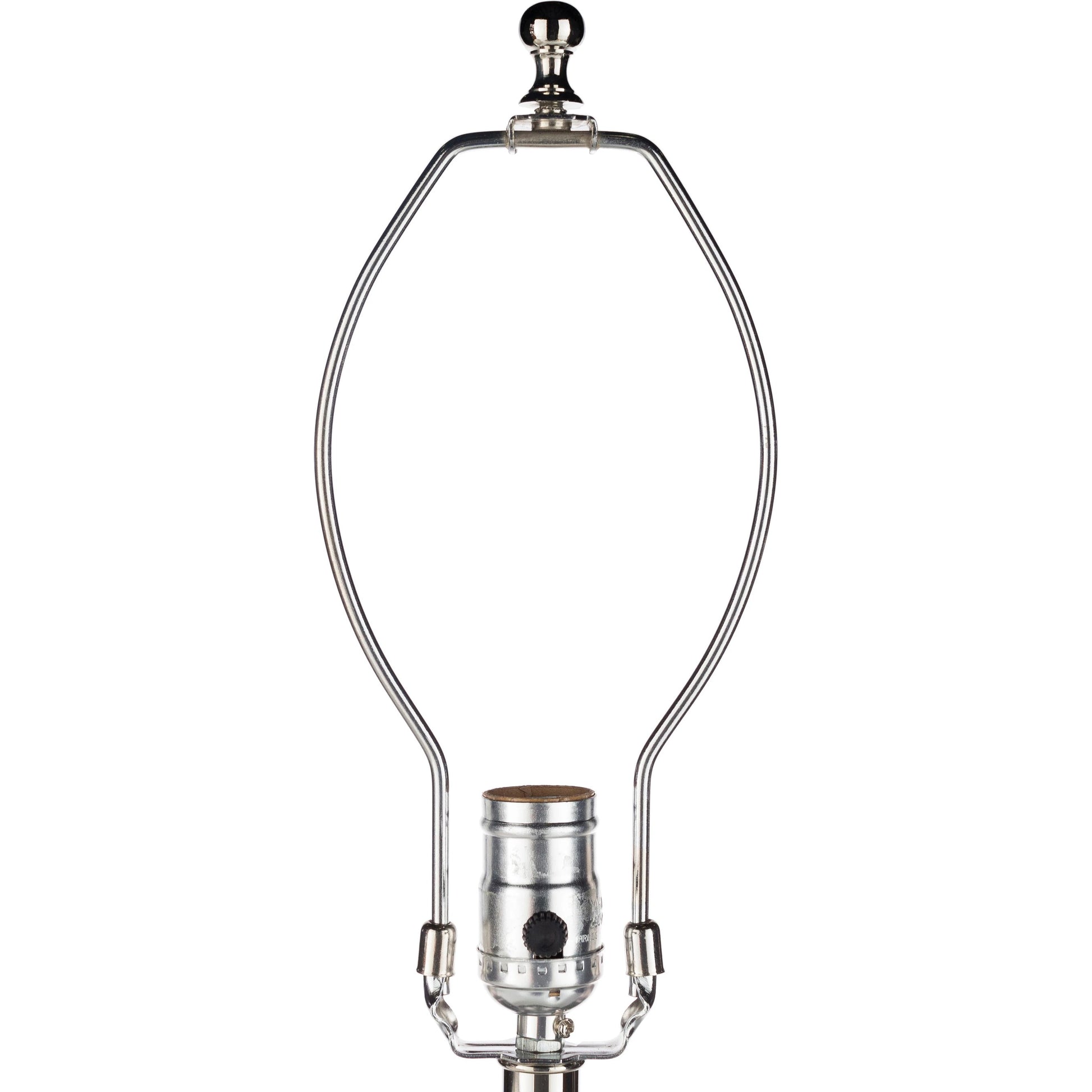 Dupree - 22426 by Surya in white, translucent, metallic nickel and white. Made from linen, cotton, glass, metal in a modern style.
