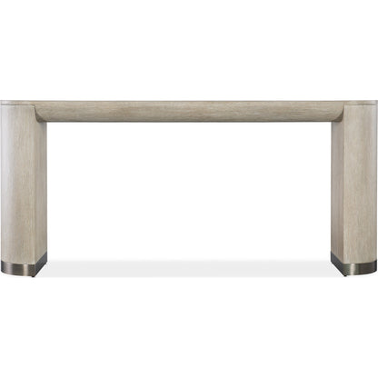Modern Mood Console Table by Hooker Furniture. Made from oak veneers, metal in a modern style.