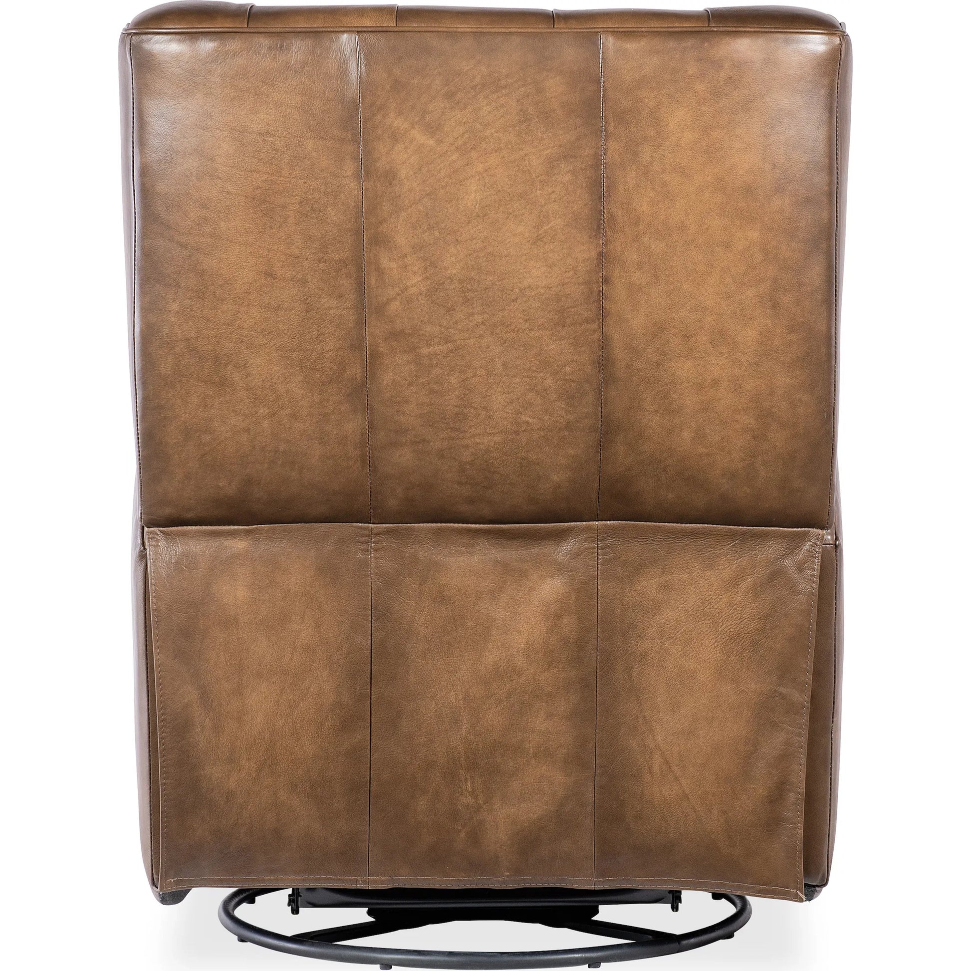 Henderson Power Swivel Glider Recliner by Hooker Furniture in dark brown. Made from unique in a traditional style.