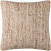 Brown, Light Brown, Medium Gray / Down Feather / 18" x 18"