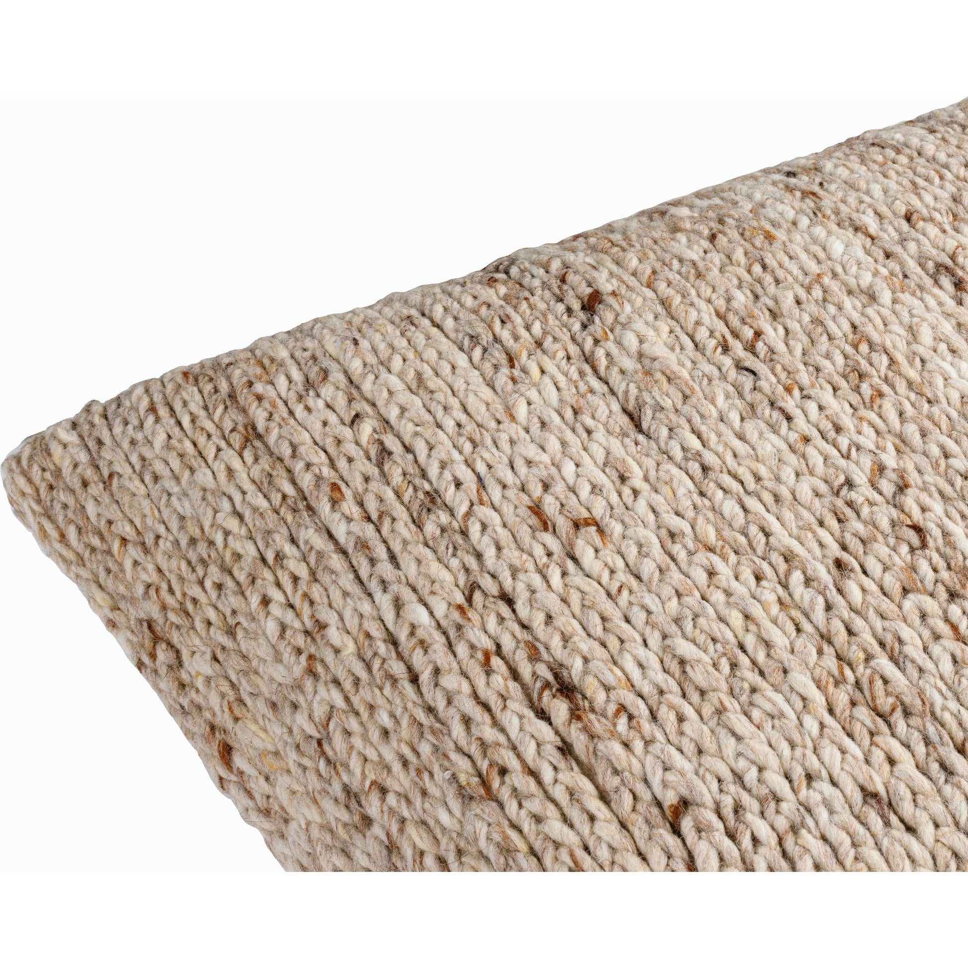 Derby Accent Pillow - 533831 by Surya. Made from wool, cotton in a modern style.