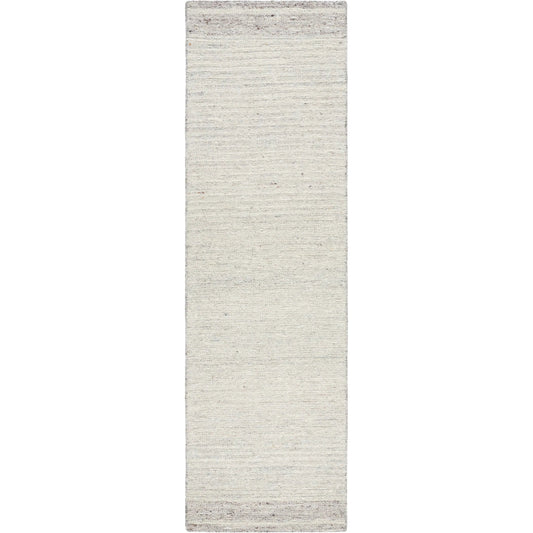 Derby Rug - 530181 by Livabliss in ivory, charcoal, light gray. Made from face: 100% wool in a unique style.