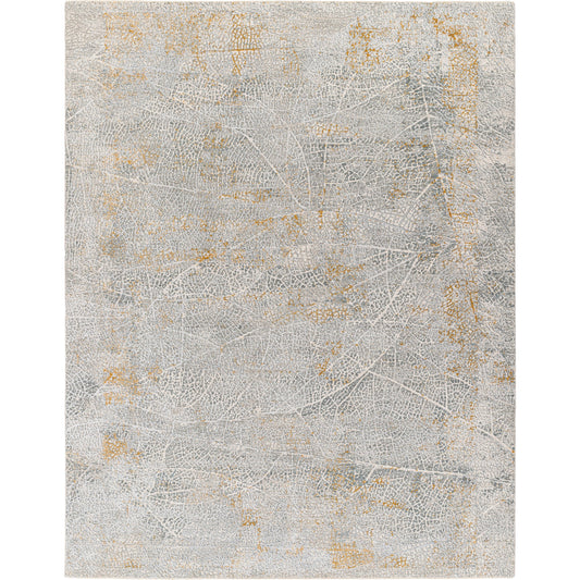 Dresden Rug - 32990 by Livabliss in medium gray, white, light slate, gray, mustard, denim