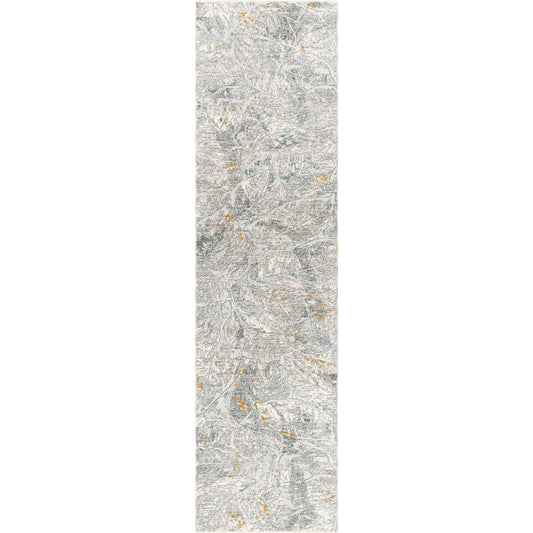 Dresden Rug - 32994 by Livabliss in white, medium gray, light slate, gray, denim, mustard. Made from main: 100% polyester in a unique style.