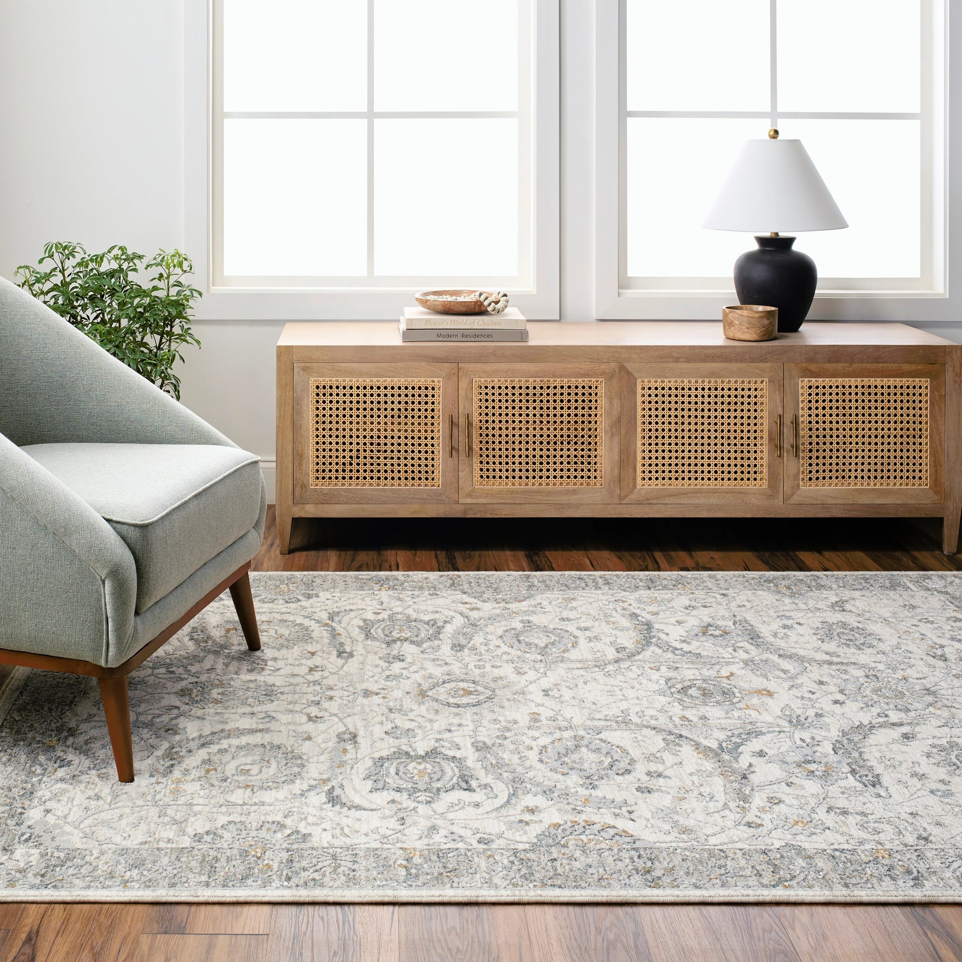 Dresden DRE-2326 Rug by Livabliss. Made from main: 100% polyester in a unique style.