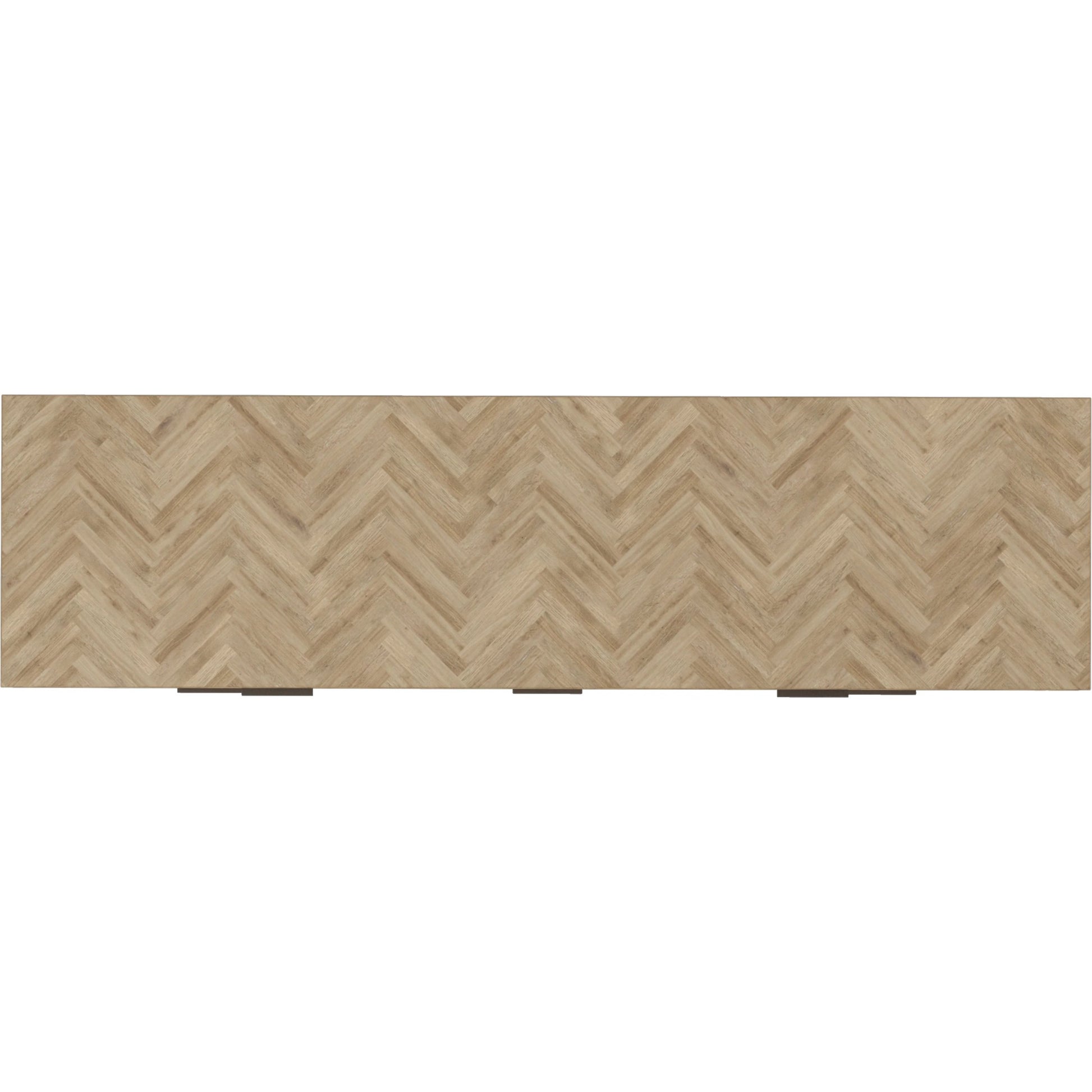 Garrison Dresser by A.R.T. Furniture in washed oak, burnished brass. Made from parawood solids with ash embossing, white oak veneers, metal in a cottage & farmhouse style.