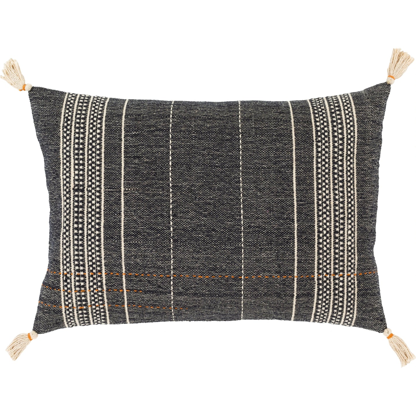 013 S-348460,S-348461 | Primary Silo | Dashing Pillow - 23206 by Surya. Made from 80% cotton, 20% viscose in a eclectic & global style.