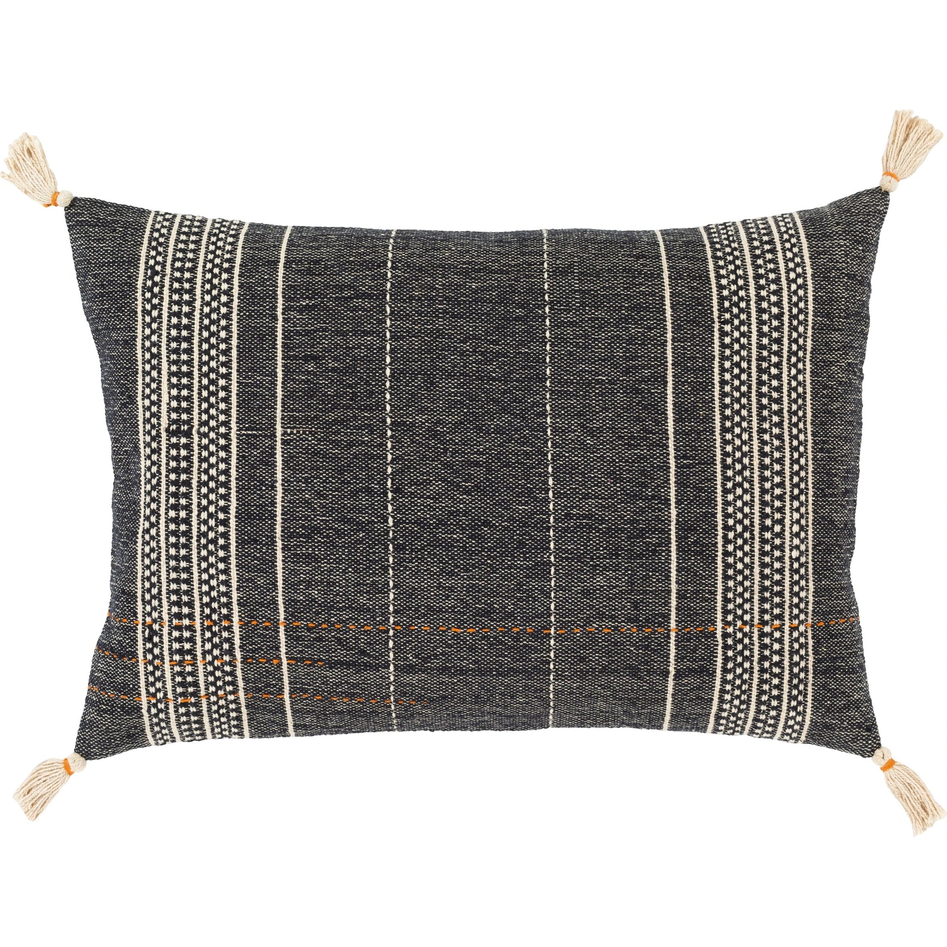 Dashing Pillow - 23206 by Surya. Made from 80% cotton, 20% viscose in a eclectic & global style.