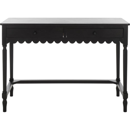 Stanislaus 2 Drawers Desk by HedgeApple Essentials. Made from pine wood, mdf, zinc alloy in a unique style.