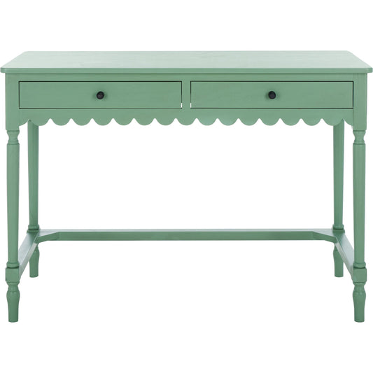 Stanislaus 2 Drawers Desk by HedgeApple Essentials. Made from pine wood, mdf, zinc alloy in a unique style.