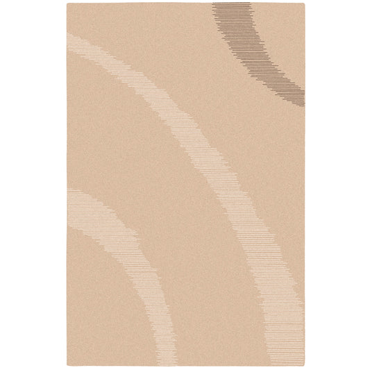 Dusk Rug - 5701 by Surya in beige. Made from 90% wool, 10% viscose in a unique style.