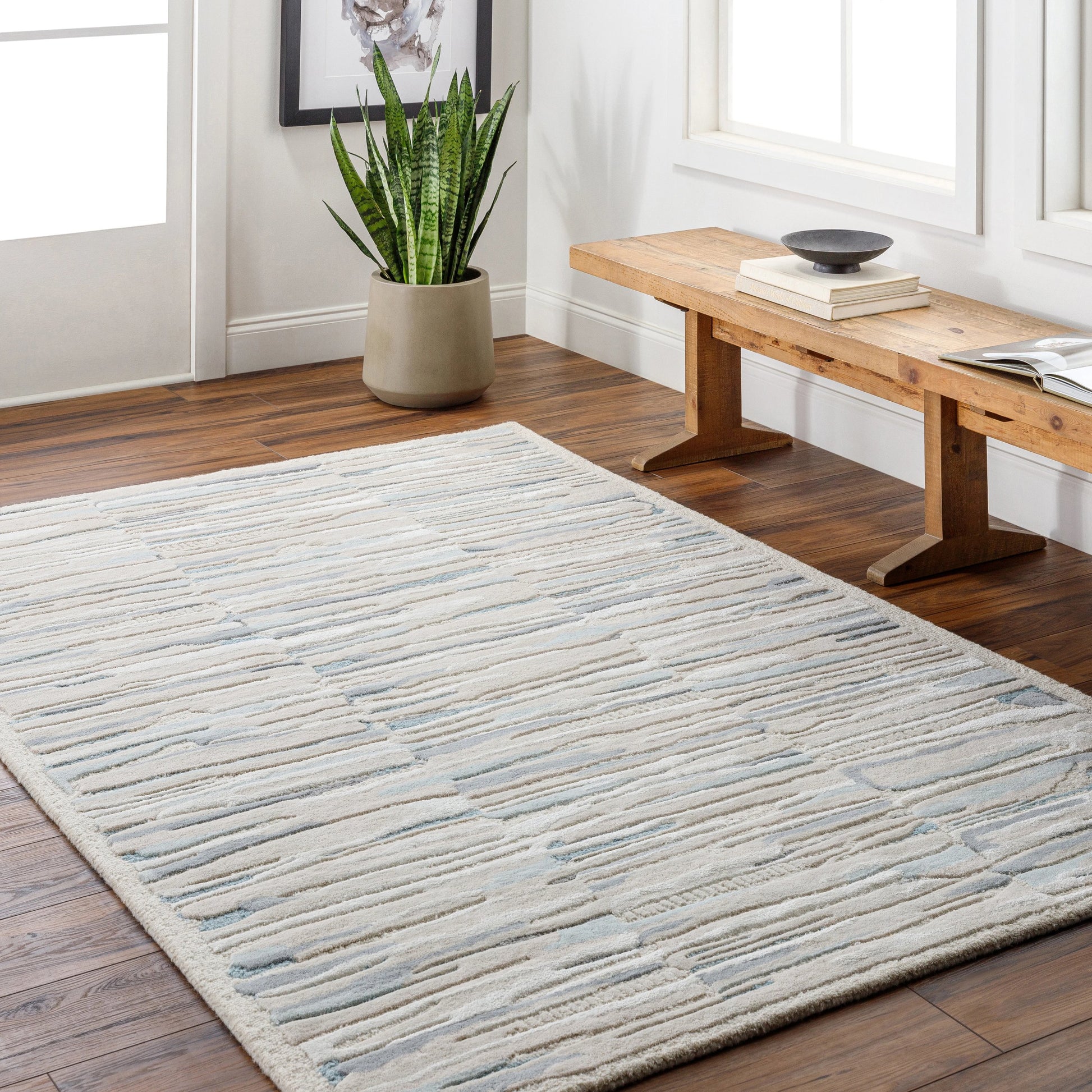Dreamscape DSP-2300 Rug by Surya. Made from main: 70% wool, main: 30% viscose in a unique style.