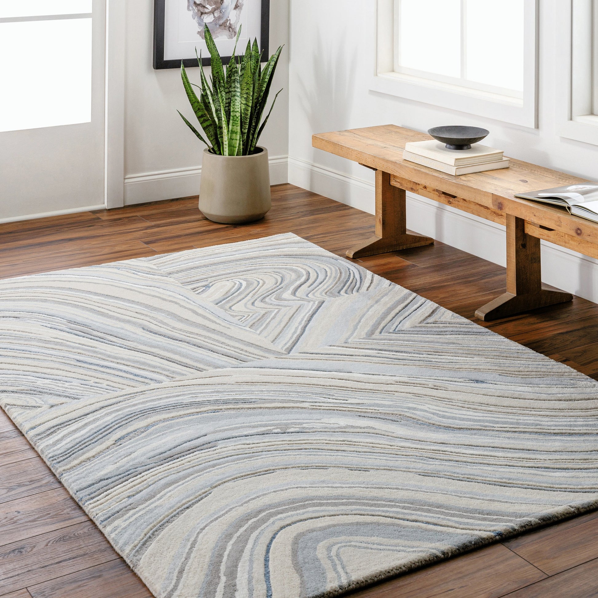 Dreamscape Rug - 33254 by Surya. Made from main: 70% wool, main: 30% viscose in a unique style.