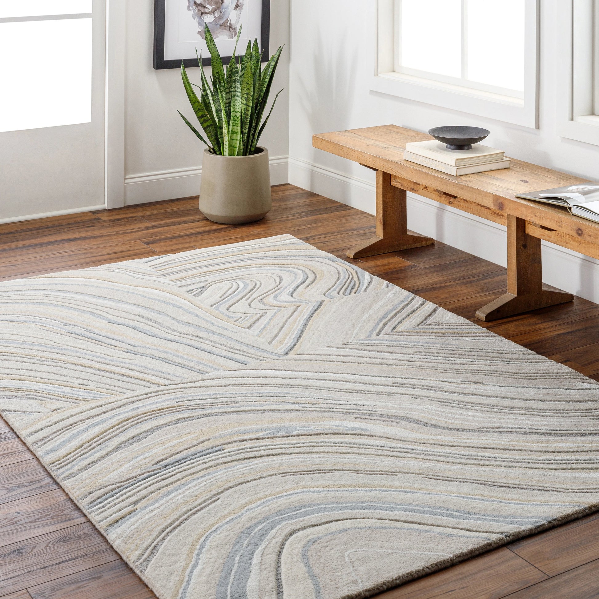 Dreamscape Rug - 33254 by Surya. Made from main: 70% wool, main: 30% viscose in a unique style.