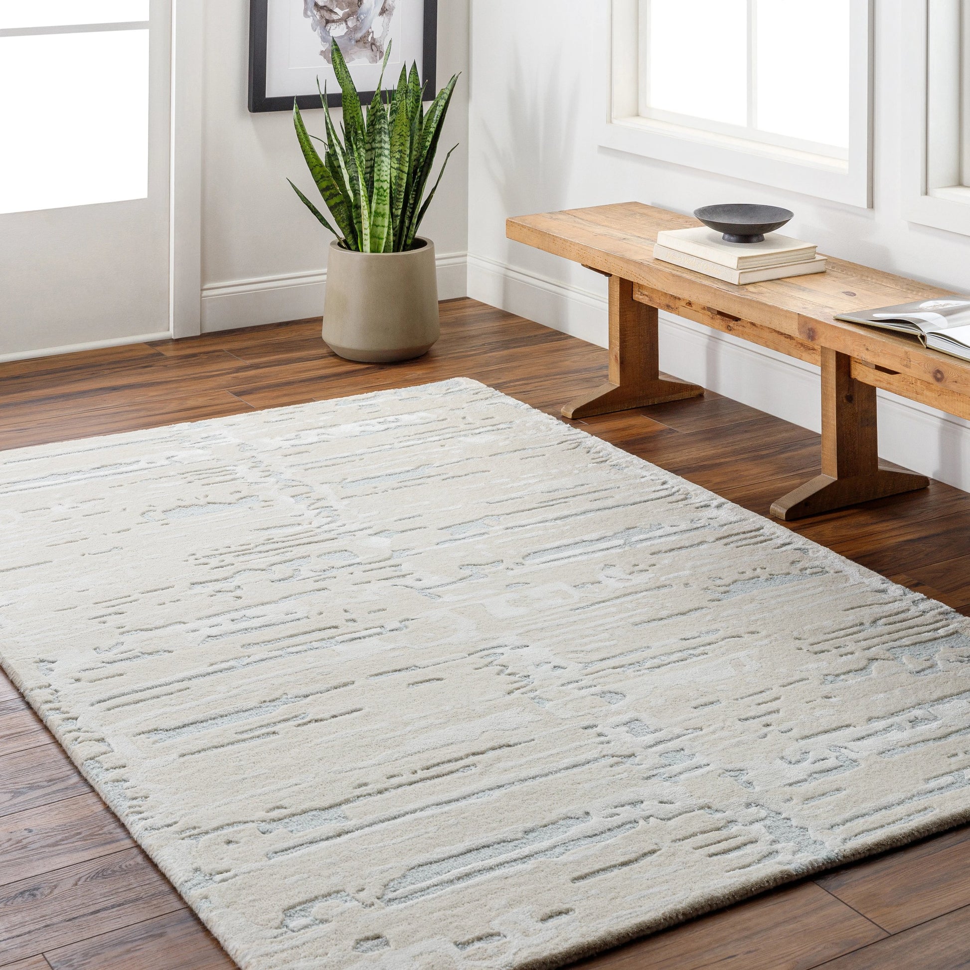 Dreamscape Rug - 33255 by Surya. Made from main: 70% wool, main: 30% viscose in a unique style.