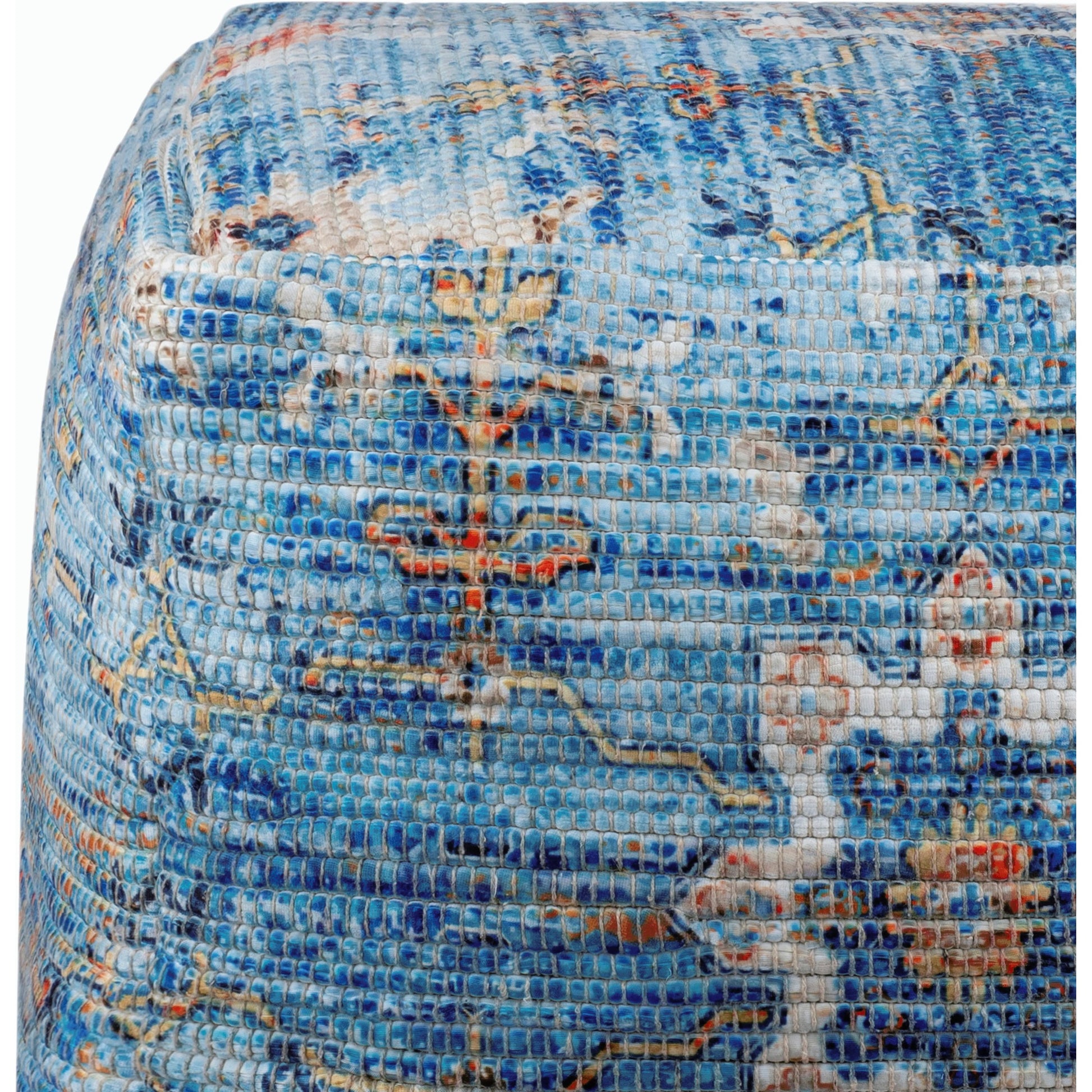Devonshire - 32343 by Livabliss in blue, sky blue. Made from 80% polyester, 20% cotton, 100% polybeads, 100% cotton in a eclectic & global style.