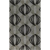 Pale Blue, Black, Gray / 9' x 13'