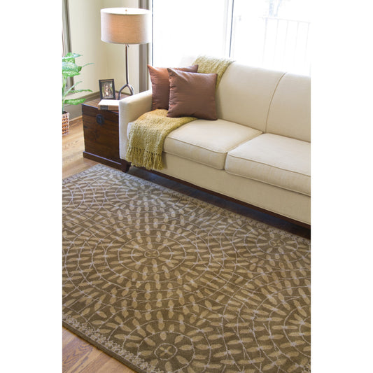 Dream Rug - 1302 by Surya in brown, beige, tan. Made from 100% new zeland wool in a unique style.