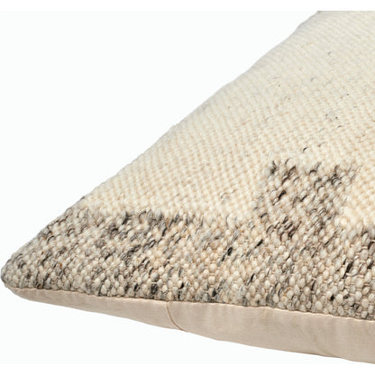 Deccan Traps Pillow - 493449 by Surya in ivory. Made from wool, cotton in a modern style.