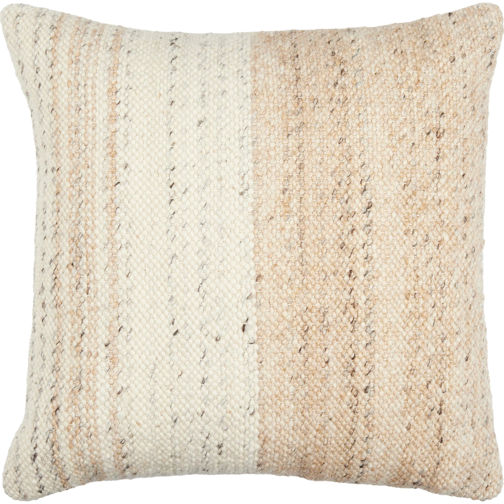 Deccan Traps Pillow - 493460 by Surya in tan, beige, medium gray. Made from wool, cotton in a modern style.