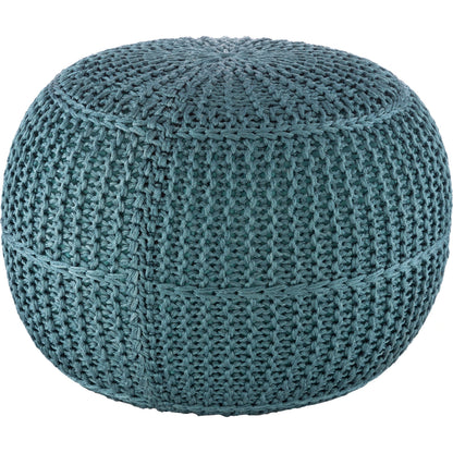 Dita Indoor/Outdoor Throw by Surya in aqua. Made from 100% polyester, 100% polybeads in a modern style.