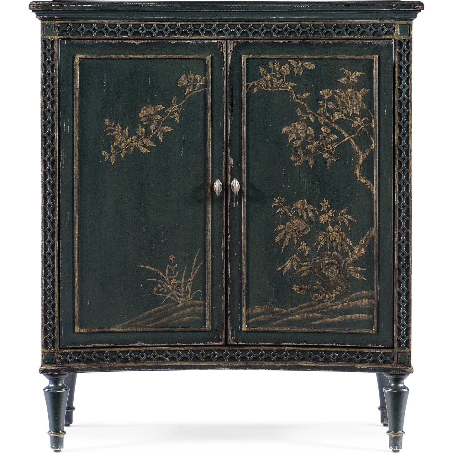 007 SI-2028963 | Additional Silo | Charleston Two-Door Accent Chest by Hooker Furniture. Made from maple veneers in a transitional style.