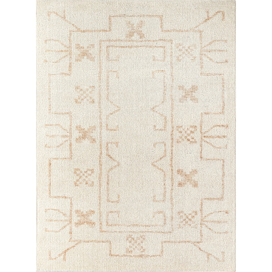 Downtown Rug - 487162 by Livabliss in light beige, cream, tan. Made from face: 100% polyester, warp: 80% cotton, 20% polyester in a unique style.