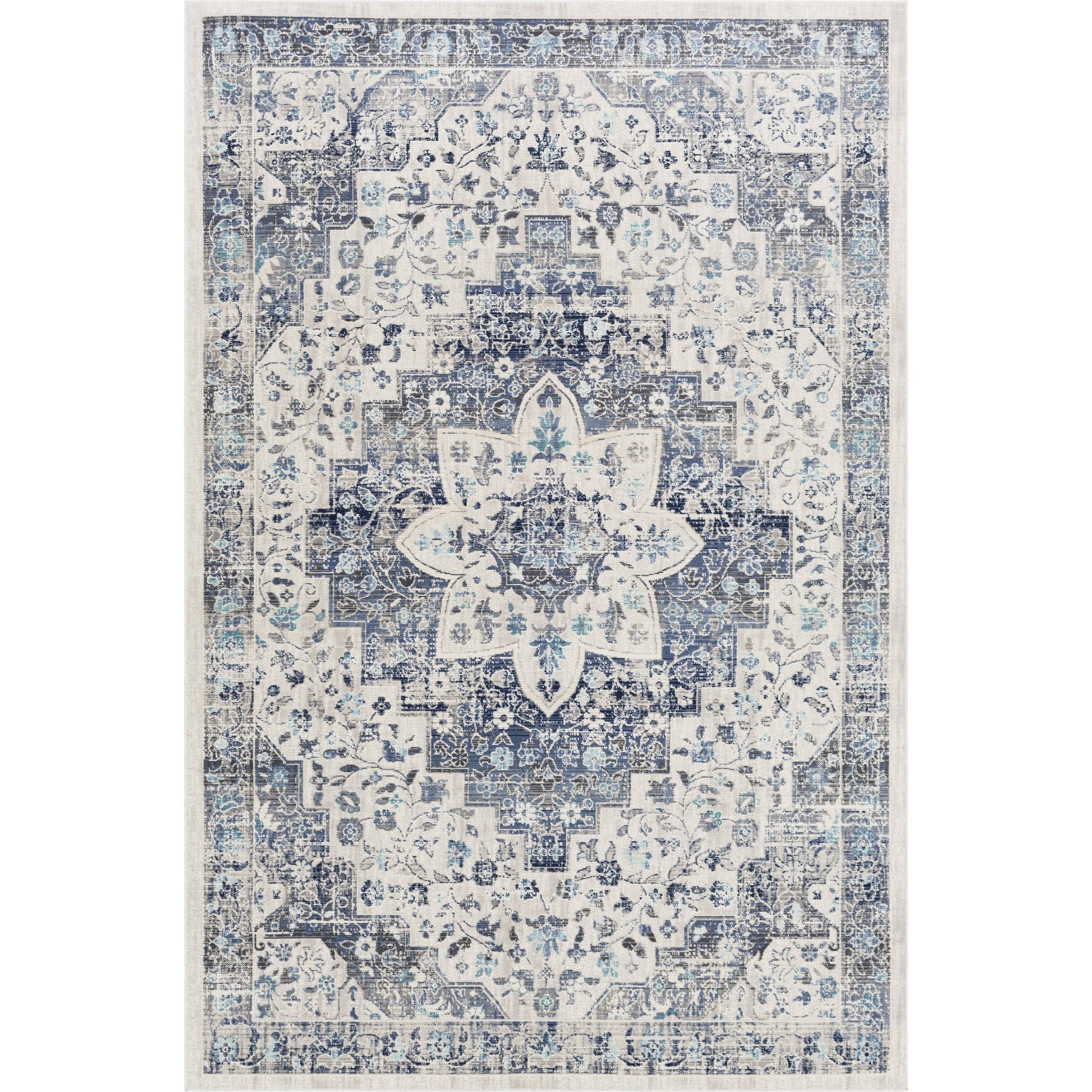 Dublin Rug by Livabliss. Made from 100% polypropylene in a traditional style.