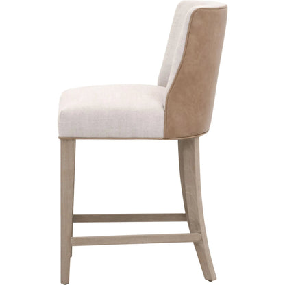 Duet Counter Stool by Essentials For Living. Made from solid ash wood in a transitional style.