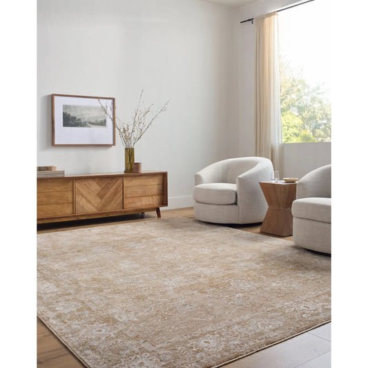 Da Vinci 624849 Rug by Livabliss in cream, tan, light olive, light brown. Made from polyester i