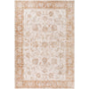 Cream, Tan, Blue, Oatmeal, Light Brown / 2' x 2'11"