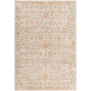 Cream, Tan, Blue, Light Brown, Sage / 2' x 2'11"
