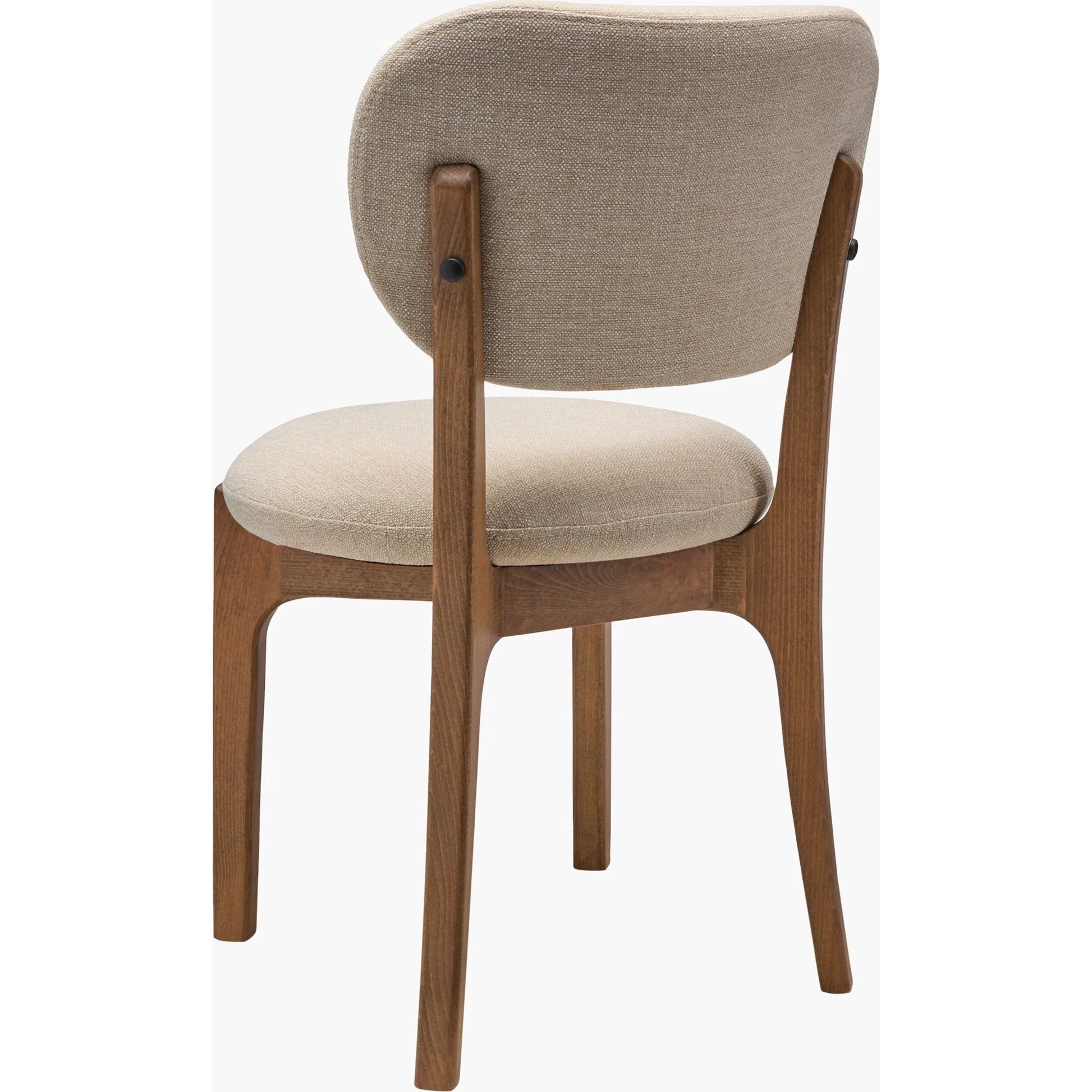 Devin Dining Chair (Set of 2) by Surya in upholstery: cream; base: wheat and wood, finish. Made from polyester, beechwood, polyurethane foam in a transitional style.