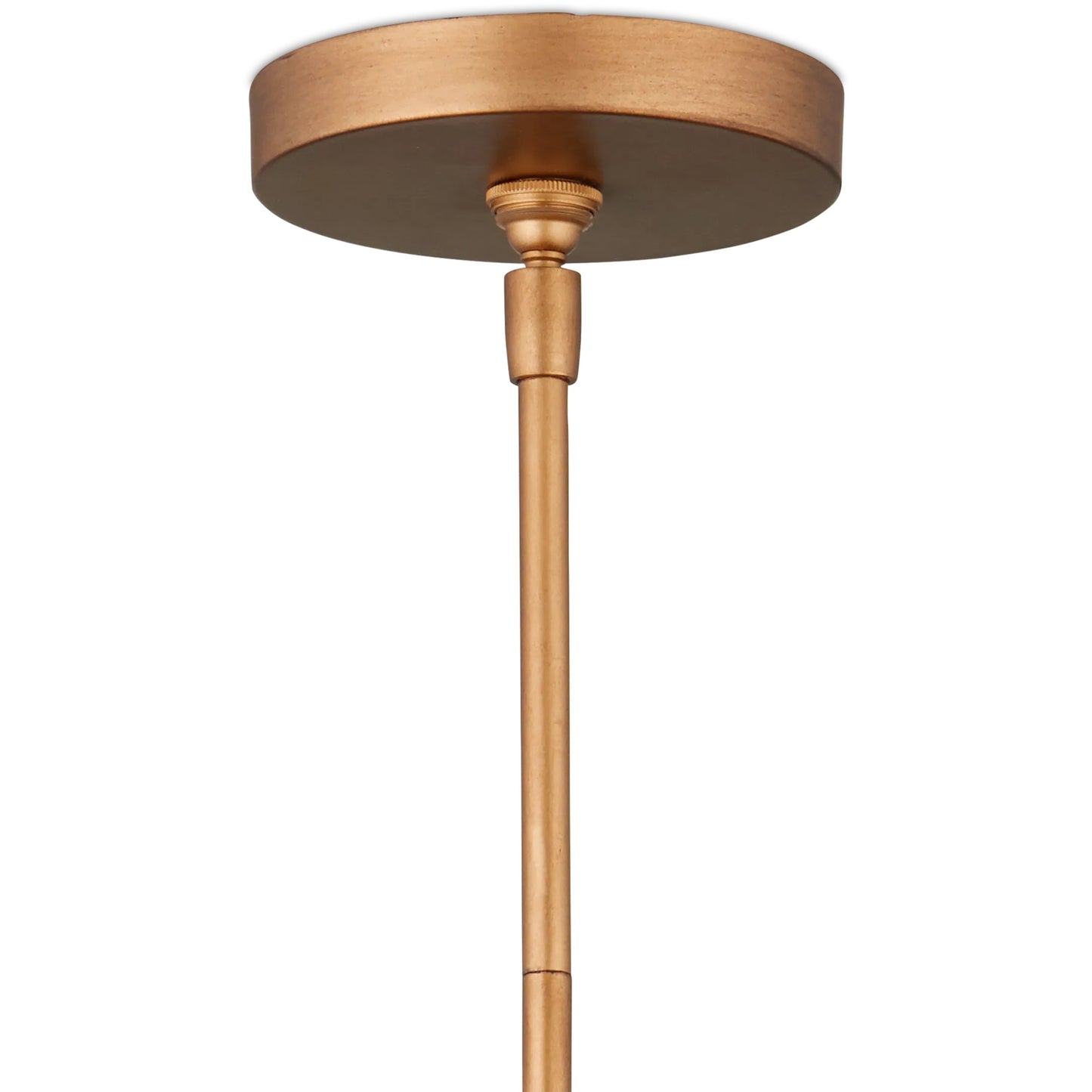 005 SI-2191786 | Additional Silo | Midsummer Pendant by Currey and Company in brass, green. Made from wrought iron, recycled bottle glass in a modern style.