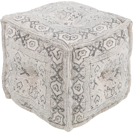 Daveed - 5956 by Livabliss in ivory, charcoal. Made from 100% cotton, 100% polyester, polyfill in a eclectic & global style.