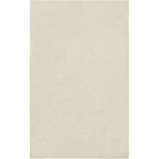 Dwell B Rug - 15418 by Surya in light beige. Made from 100% wool in a unique style.