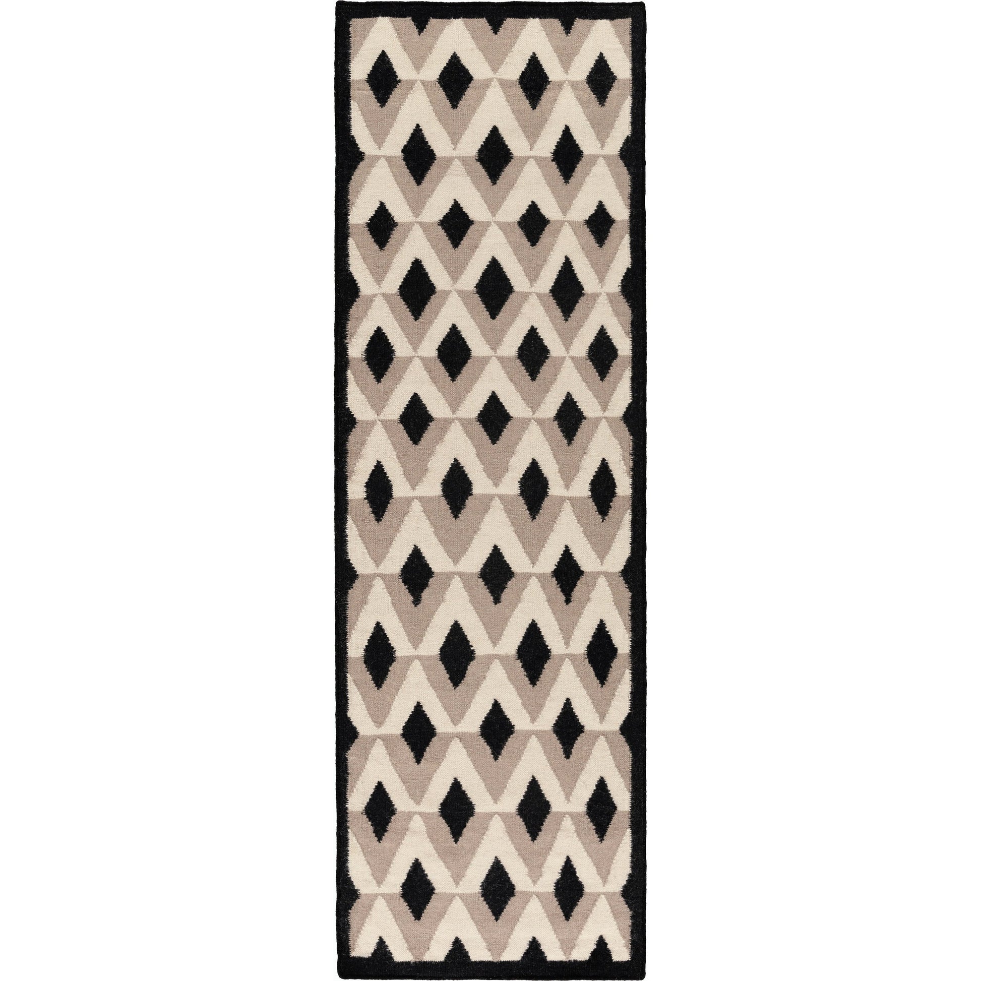 Dwell D DWD-1000 Rug by Surya in black, taupe, charcoal. Made from 100% wool in a unique style.