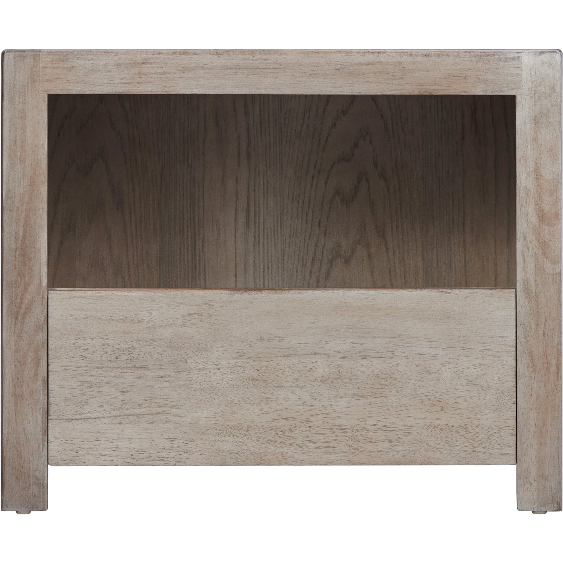 Zest Nightstand by Zest in light oak. Made from mdf, partical board in a modern style.