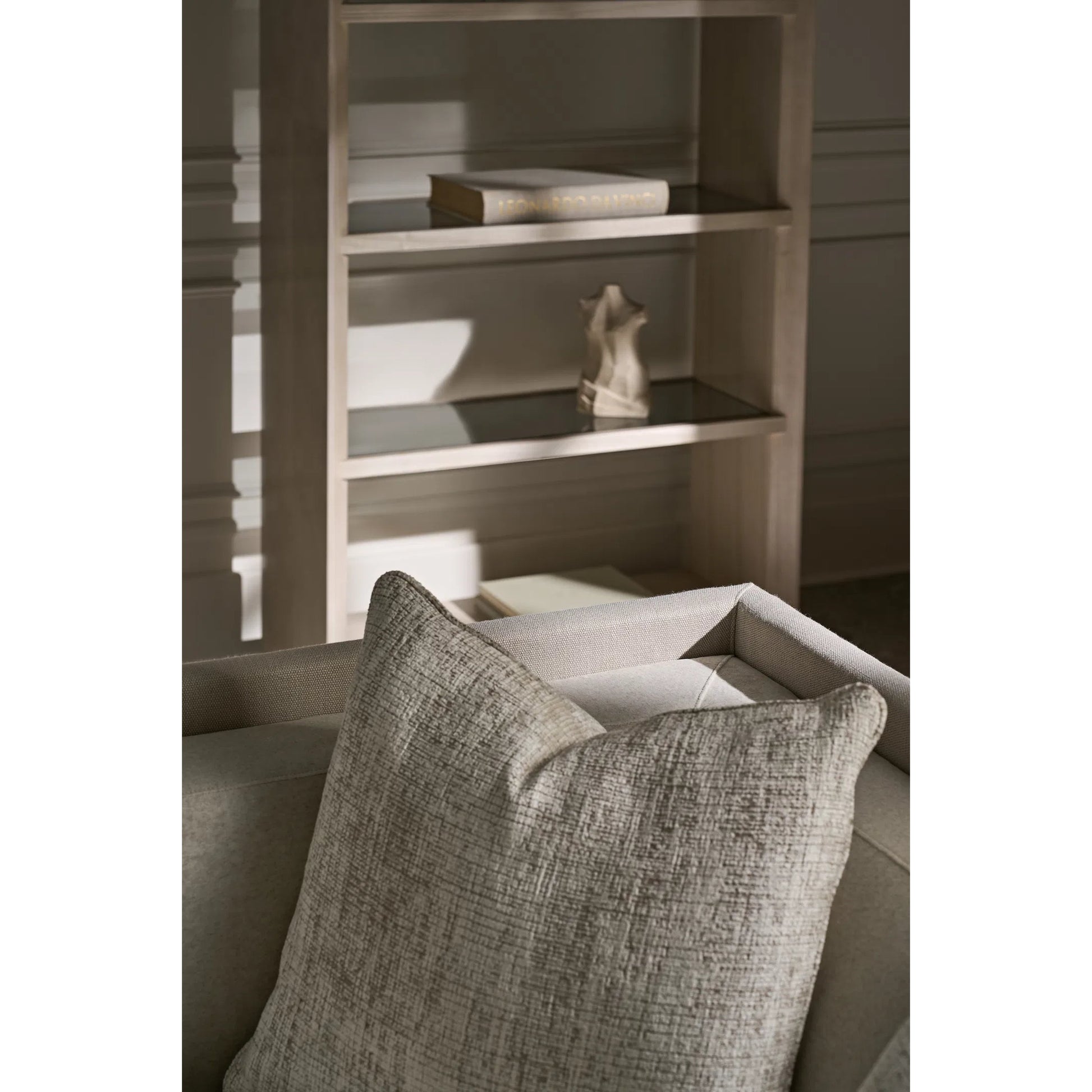 Tuxedo Sofa by Caracole in brushed deep bronze. Made from unique in a unique style.