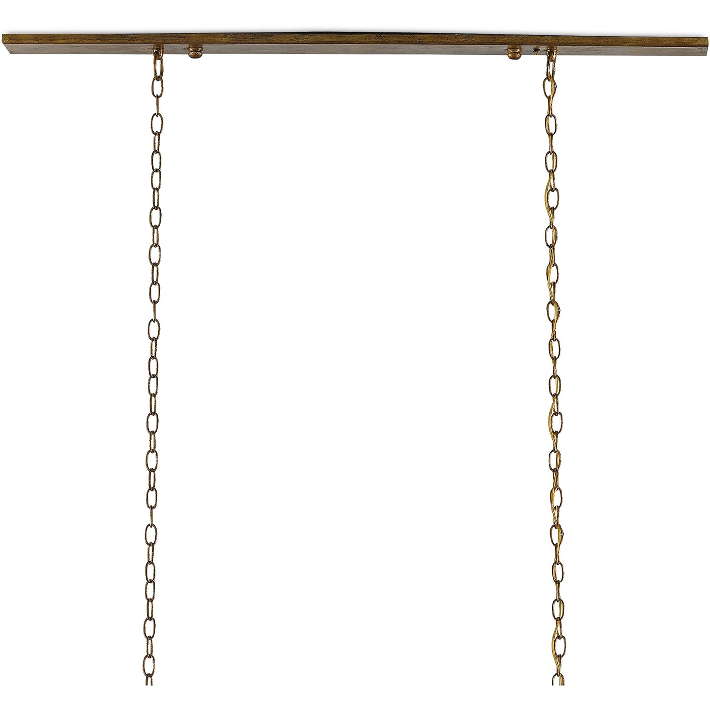 020 S-223525 | Closeup | Maximus Chandelier by Currey and Company. Made from wrought iron, glass in a modern style.