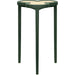 Dylan Clover Cigar Table by Worlds Away. Made from solid wood, mdf, rattan in a eclectic & global style.