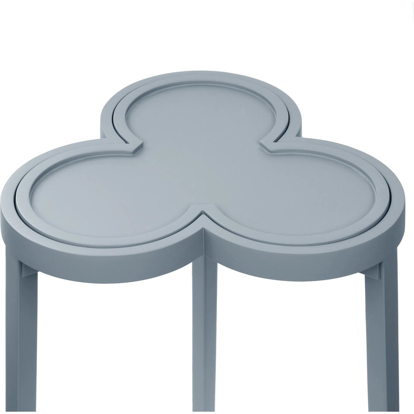 021 SI-2461281 | Closeup | Dylan Clover Cigar Table by Worlds Away. Made from solid wood, mdf, rattan in a eclectic & global style.